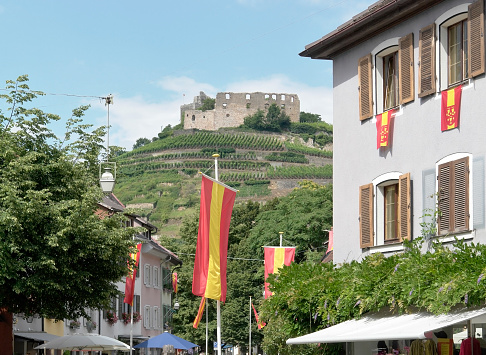 Staufen with castle ruin