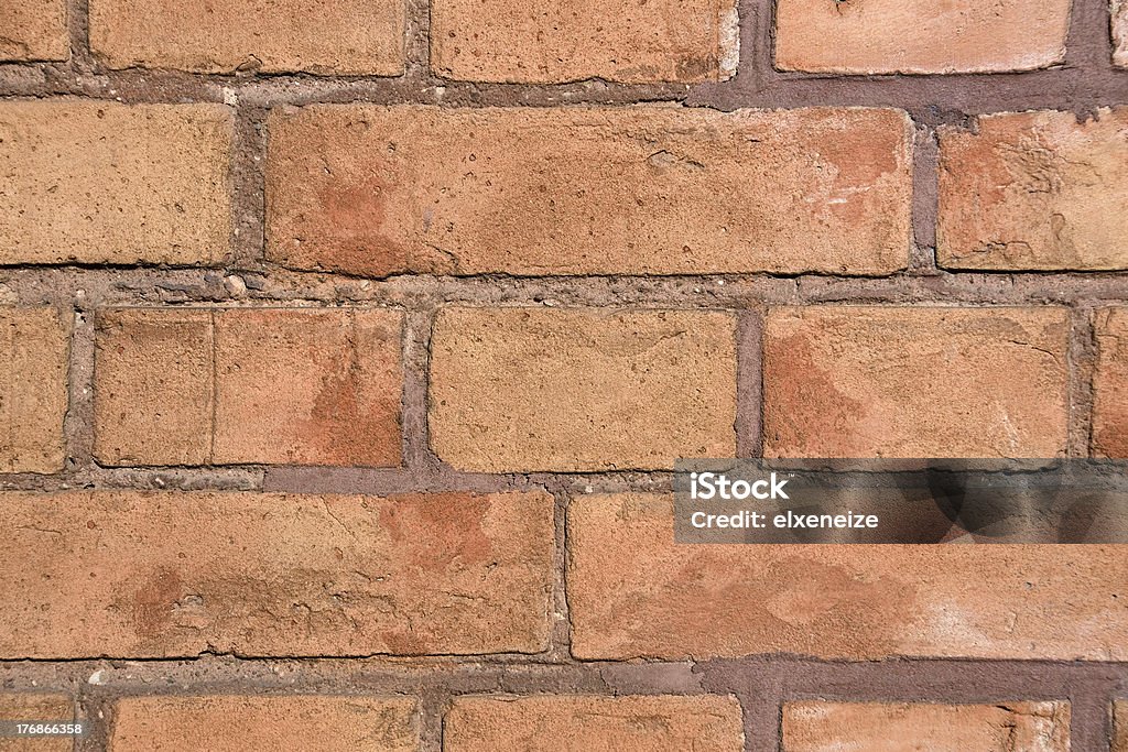 Detalhe de um red brickwall - Foto de stock de Arquitetura royalty-free