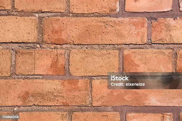 Foto de Detalhe De Um Red Brickwall e mais fotos de stock de Arquitetura - Arquitetura, Casa, Escrutínio