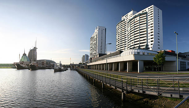istock Harbor of Bremerhaven, Germany 176866843