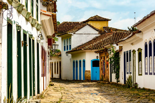 istock Old street in Paraty city 1768672213