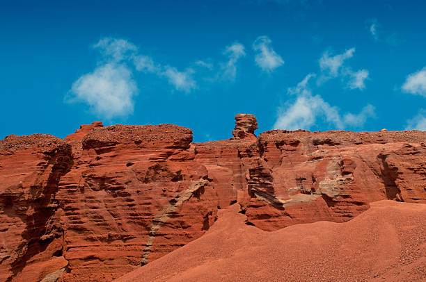istock Arid mountain landscape, Lanzarote, Canary islands, Spain 176867300