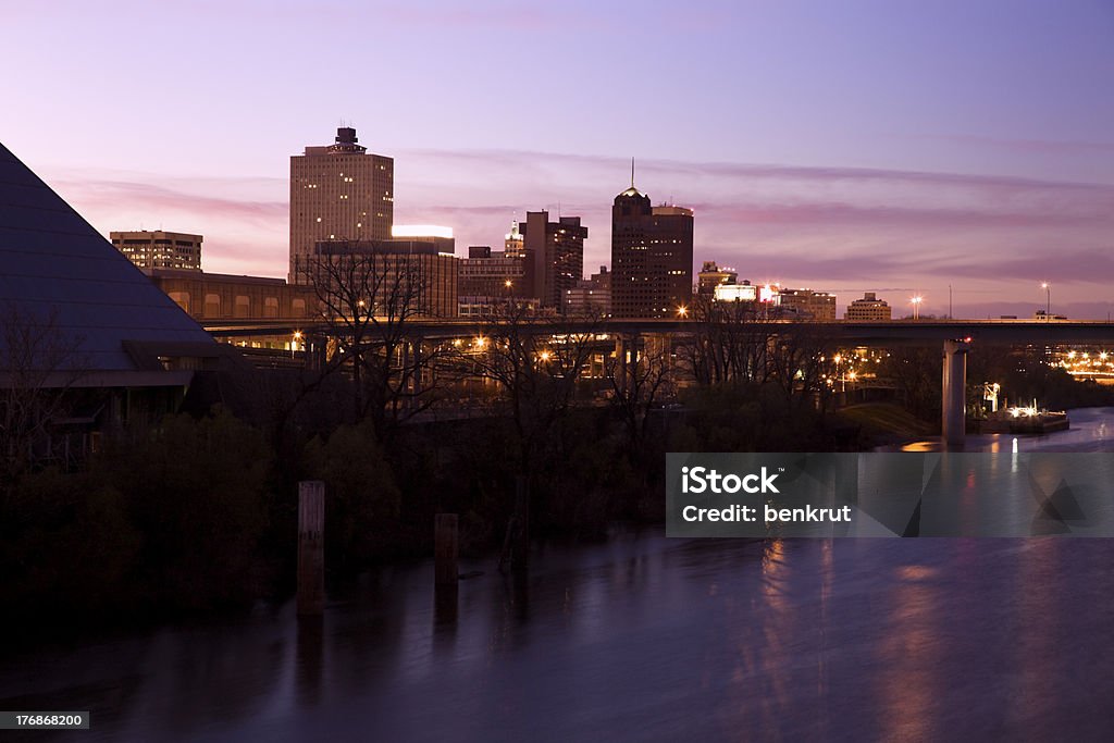 Vista de los edificios de la ciudad de Memphis - Foto de stock de Memphis - Tennessee libre de derechos