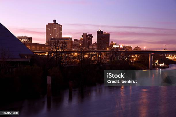 Skyline De Memphis - Fotografias de stock e mais imagens de Memphis - Memphis, Horizonte Urbano, Tennessee