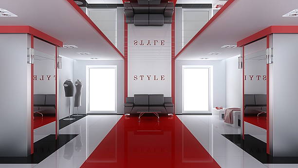 istock Modern interior of shop 176868766