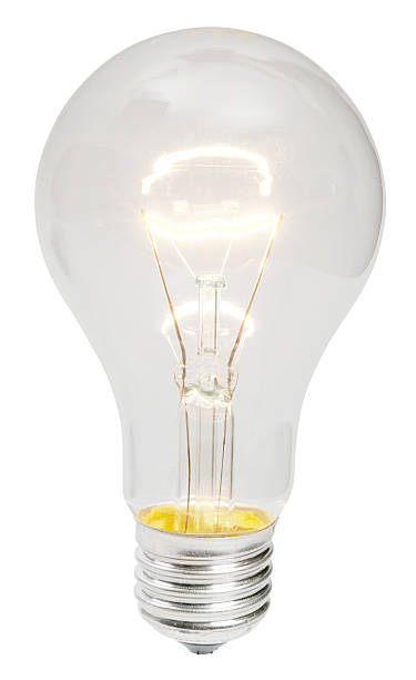 istock Shining electric bulb lamp 176869004