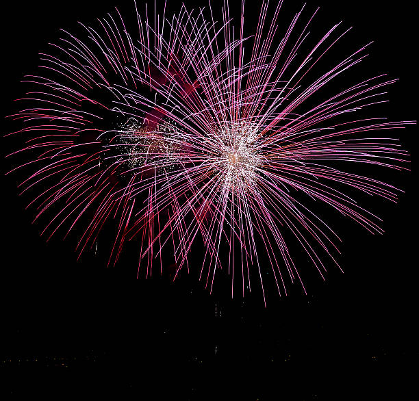 fuochi d’artificio - foto stock