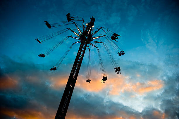 istock High up at the Fair Ground 176870041