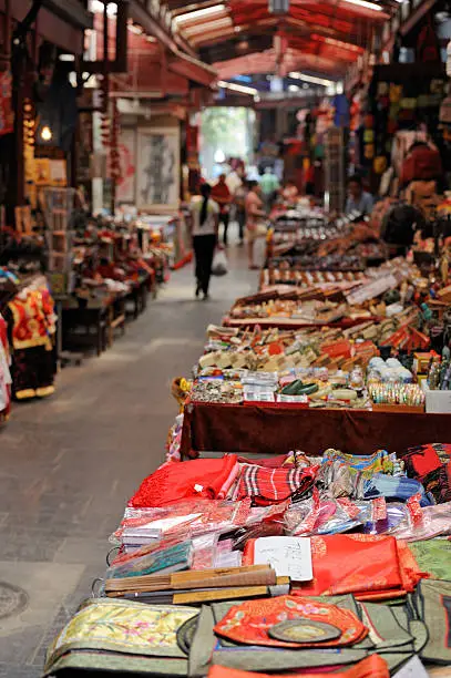Street market in Xi'an, China