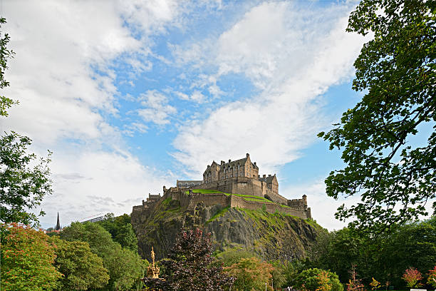 istock Edinburgh Castle, Scotland, Europe, in August 176870526
