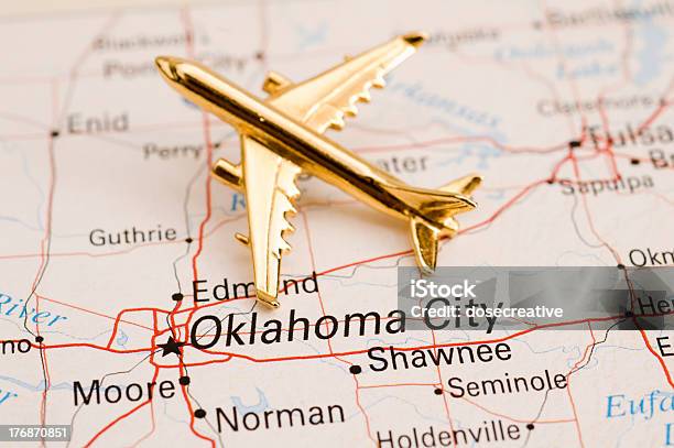 Avião De Oklahoma City - Fotografias de stock e mais imagens de América do Norte - América do Norte, Asa de aeronave, Avião