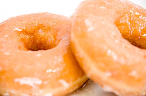 istock Close up of Glazed Donuts 176871347