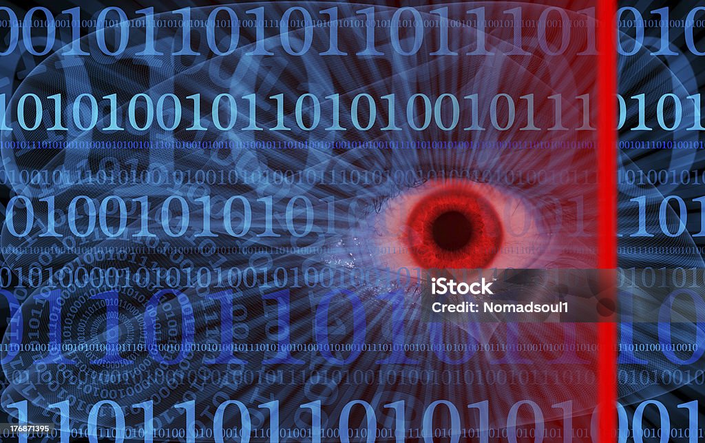 Abstrakte internet security Illustrationen - Lizenzfrei Abstrakt Stock-Foto