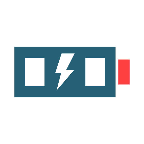 istock Battery Vector Glyph Two Color Icon For Personal And Commercial Use. 1768714859