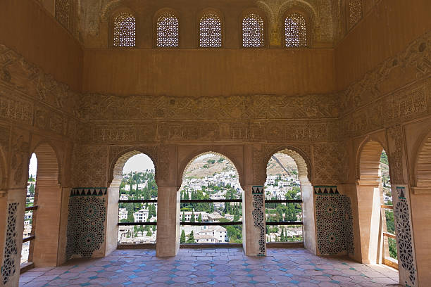 istock Alhambra de Granada. Balcony in the Partal Palace 176871814