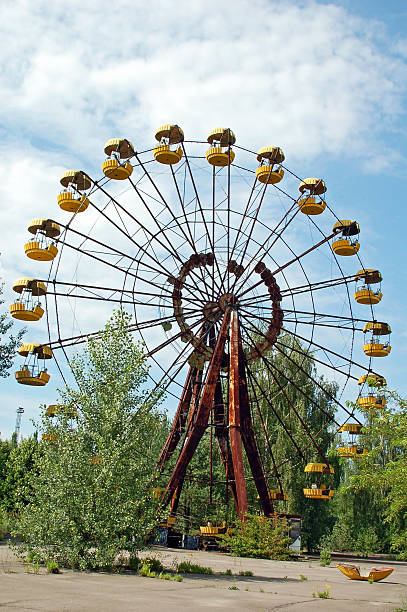 istock Abandoned amusement park in Pripyat, Chernobyl area 176872056