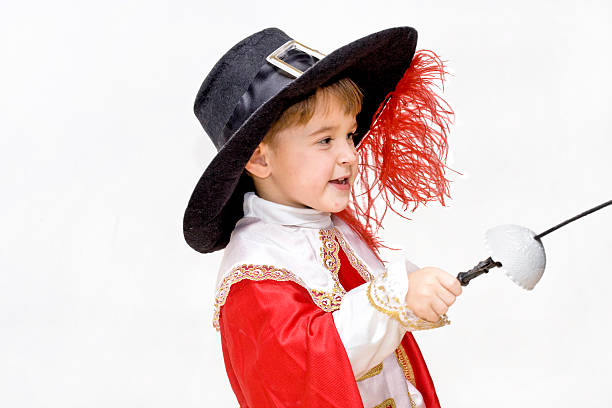 istock Little fighting musketeer. 176872127