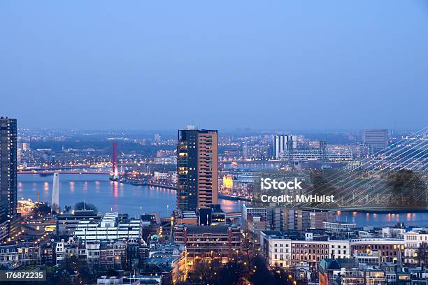 Vista Dalla Euromast - Fotografie stock e altre immagini di Acqua - Acqua, Ambientazione esterna, Architettura