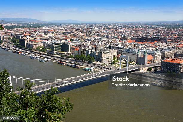 Elizabeth Bridge Budapest Hungary Stock Photo - Download Image Now - Architecture, Bridge - Built Structure, British Royalty