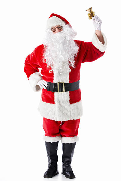 istock Santa Claus with a bell 176872300