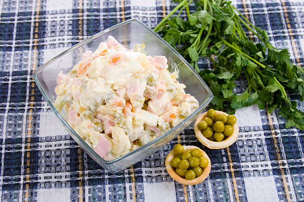 istock Russian traditional salad olivier 176872796