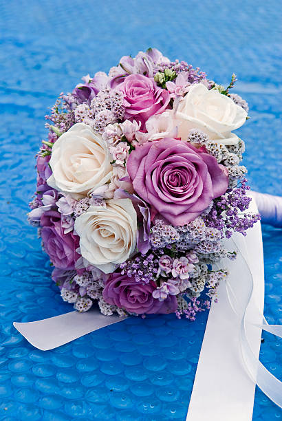 wedding flower stock photo