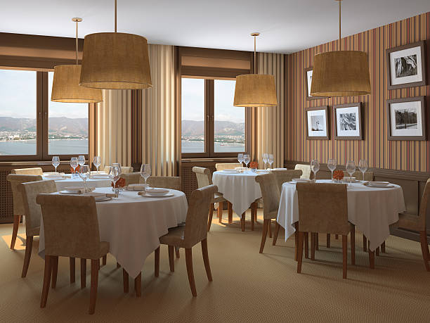istock A picture of the inside of a restaurant 176874090
