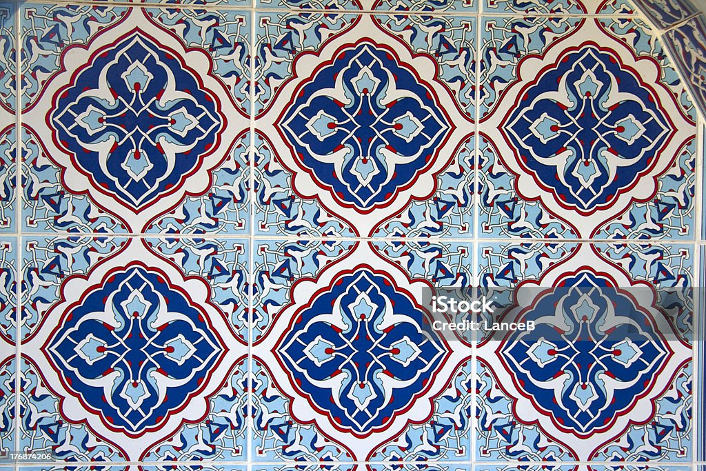 Carreaux décoratif - Photo de Bleu libre de droits