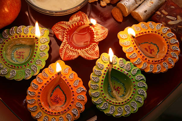 Wunderschöne Diwali Thali – Foto