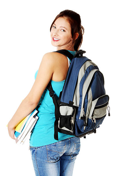 istock Teenage student girl 176875026