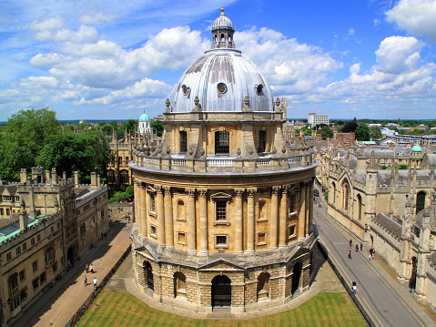Oxford Radcliffe Science library in Oxford university UK, England Great Britan