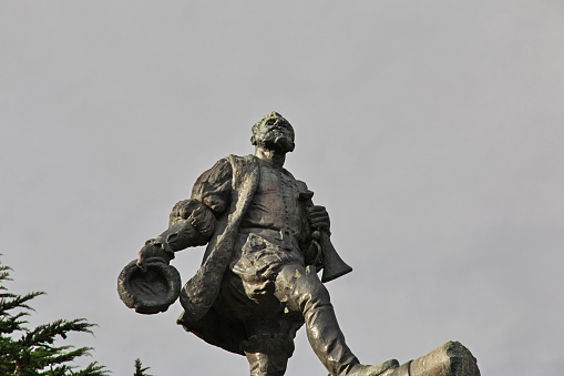 Magellan Monument in Punta Arenas, Patagonia of Chile