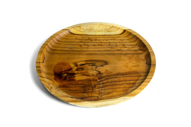 istock teak wood plate on white background 1768779171