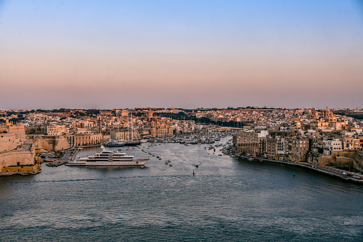 The Ships Of Old Harbor Of Valletta, Malta