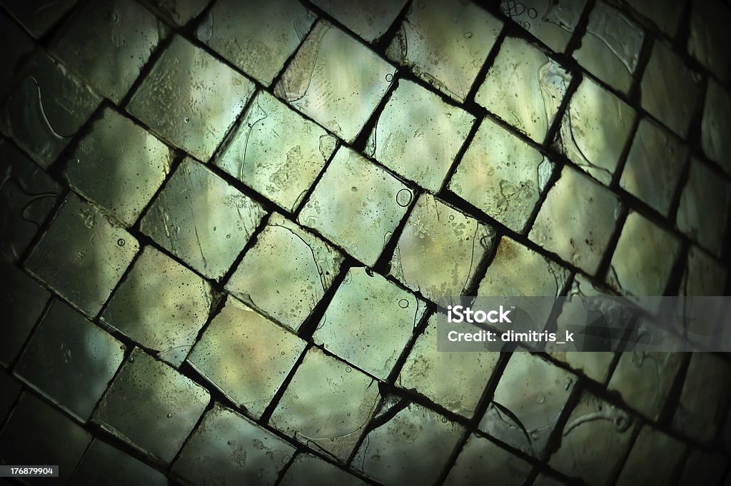 glass squares Stained broken glass squares texture macro. Abstract background selective focus. Abstract Stock Photo