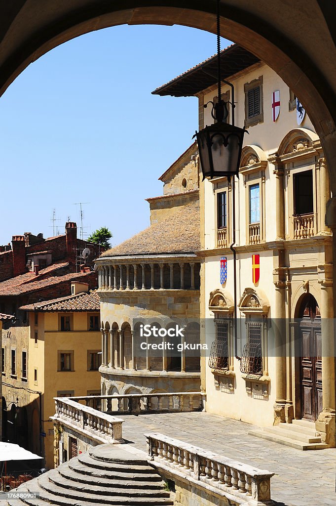Centrum Arezzo - Zbiór zdjęć royalty-free (Arezzo)