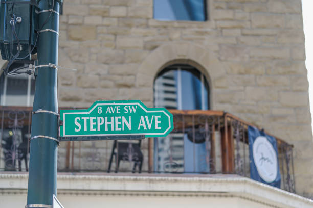 istock Stephen Avenue Street Sign in downtown Calgary Alberta 1768811578