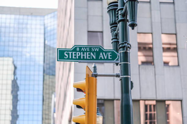 istock Stephen Avenue Street Sign in downtown Calgary Alberta 1768811582