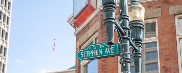 istock Stephen Avenue Street Sign in downtown Calgary Alberta 1768811584