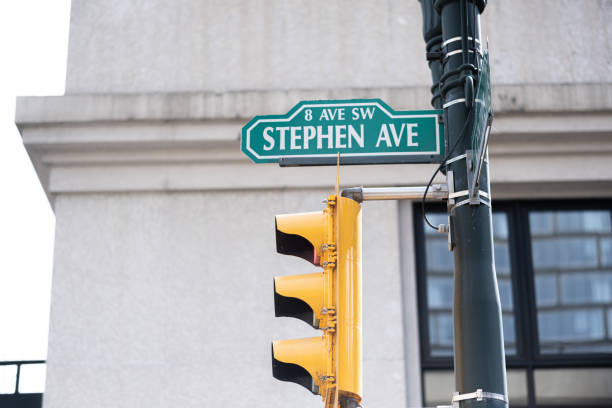 istock Stephen Avenue Street Sign in downtown Calgary Alberta 1768811585
