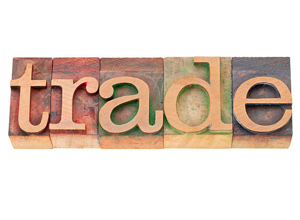 istock trade world in letterpress type 176881169