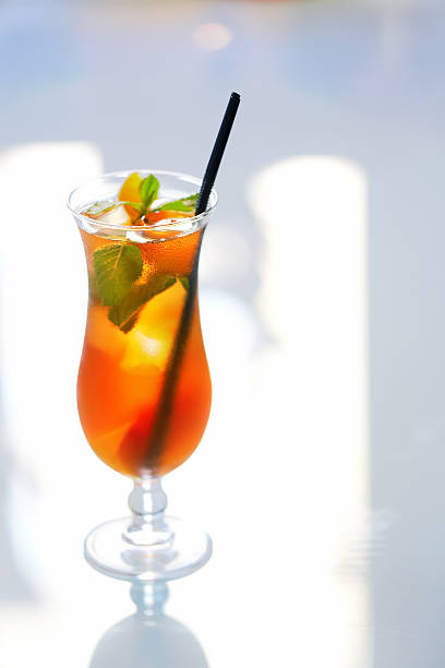 istock Cold alcohol cocktail with fresh fruits 176881835