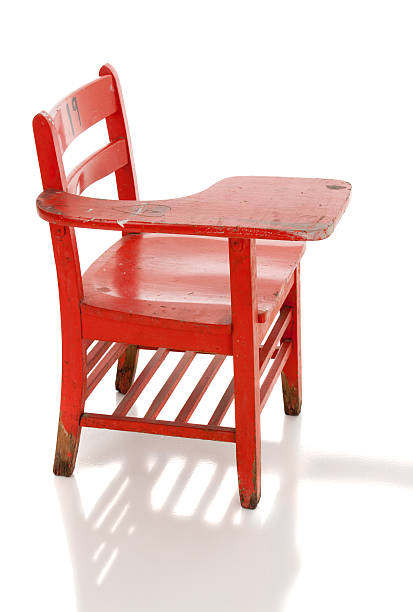 istock Grungy old school desk (Restoration Series) 176882137