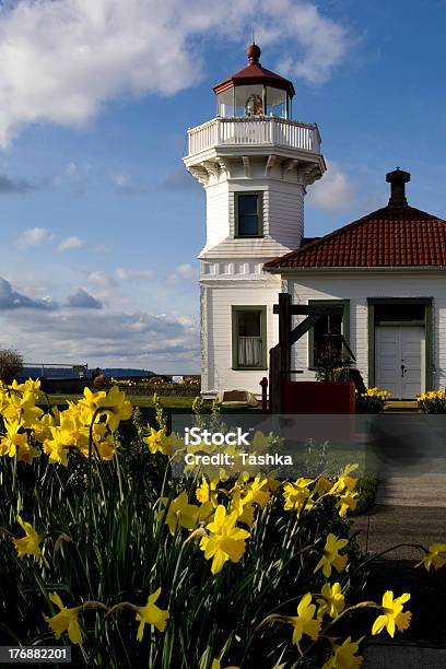 Mukilteo Lighthouse - zdjęcia stockowe i więcej obrazów Stan Waszyngton - Stan Waszyngton, Whidbey Island, Latarnia morska