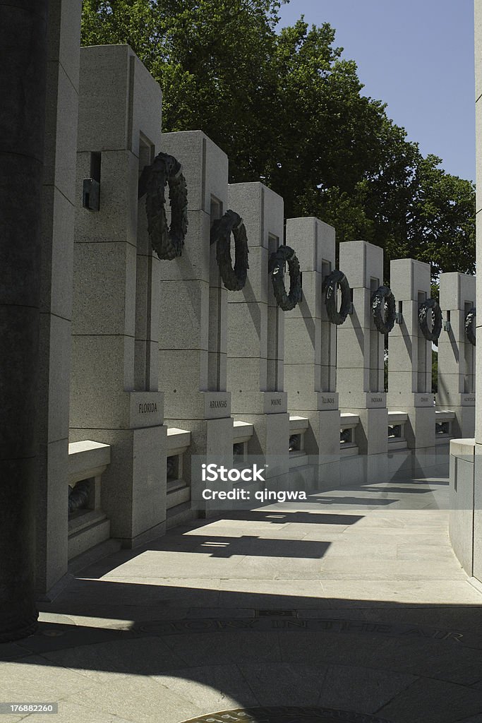 WWII Memorial Staaten - Lizenzfrei Architektonische Säule Stock-Foto