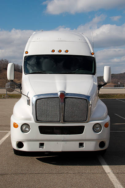 istock White Semi Truck 176882280