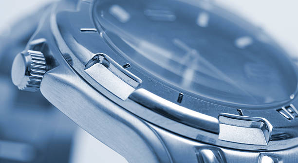 istock macro shot of a  watch 176882322