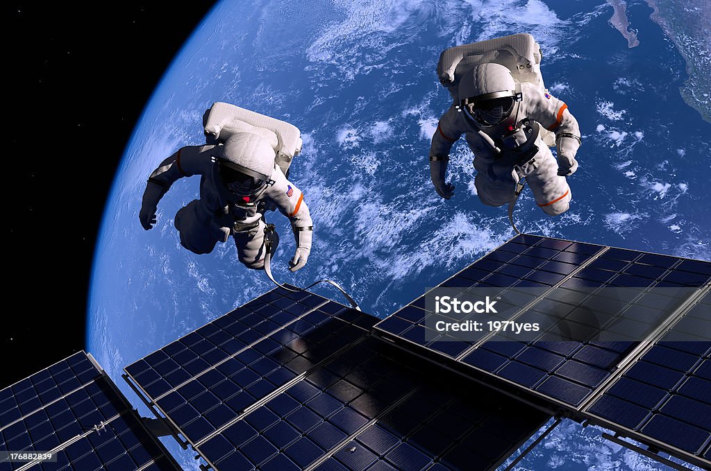 Die astronaut - Lizenzfrei Astronaut Stock-Foto