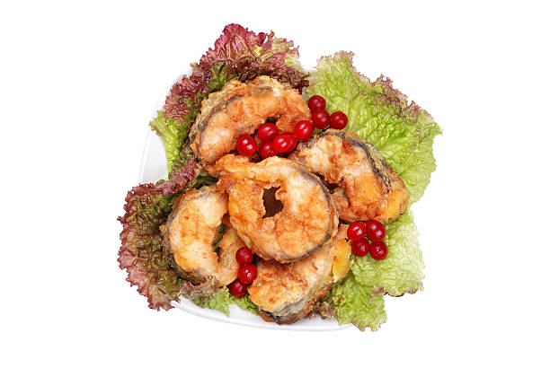 istock grilled fish with salad and rowan 176883256