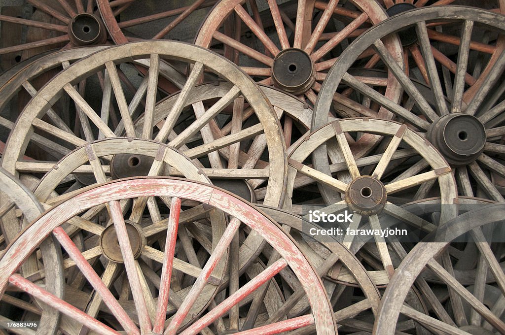 wagon rustique voiture - Photo de Cercle libre de droits